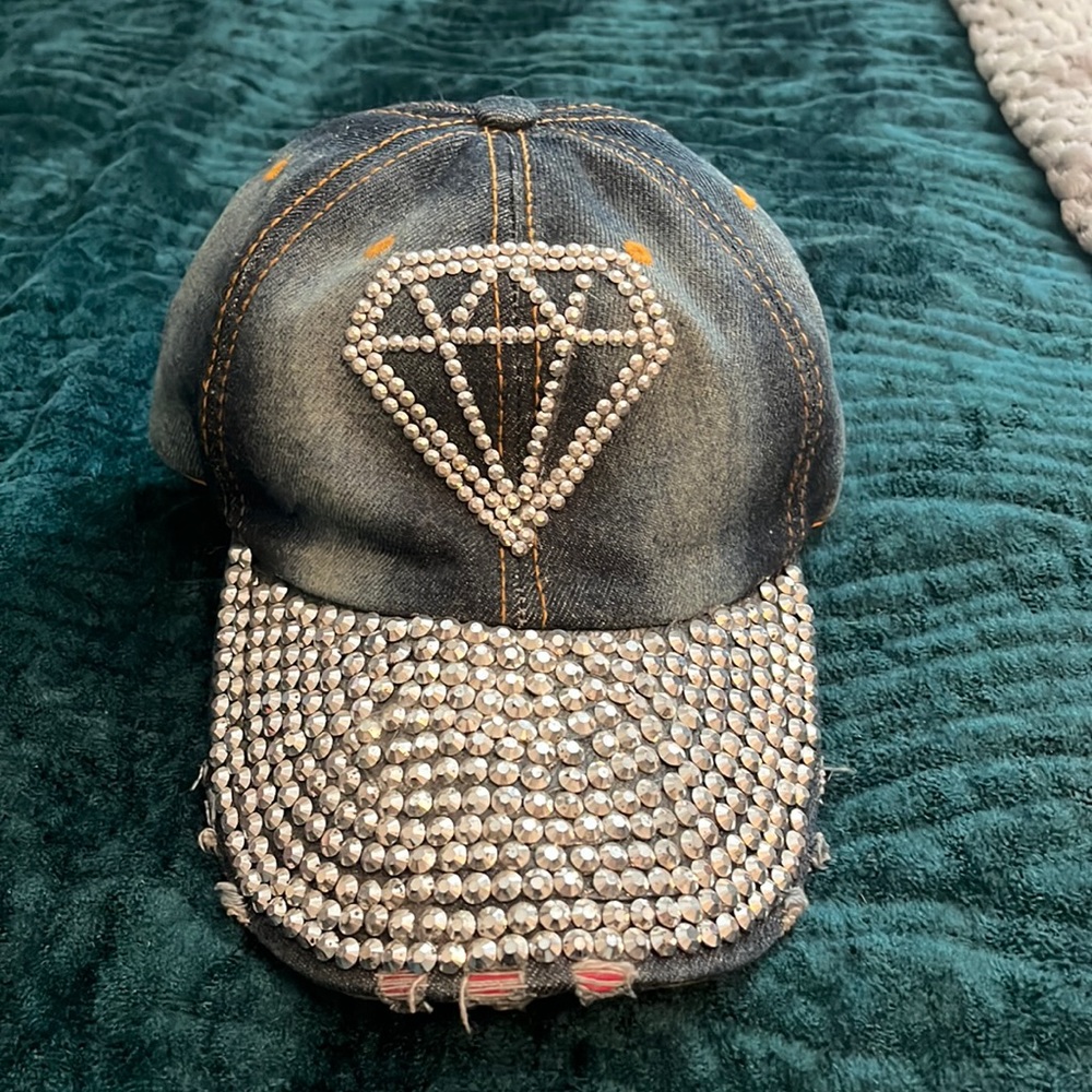 Rhinestone Hat